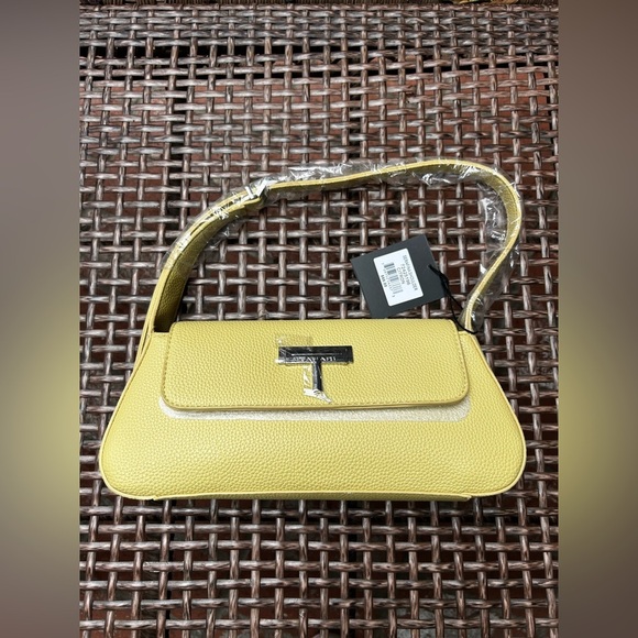 Tahari SERAFINA SHOULDER Bag in Citron New with Tags! - Picture 6 of 10